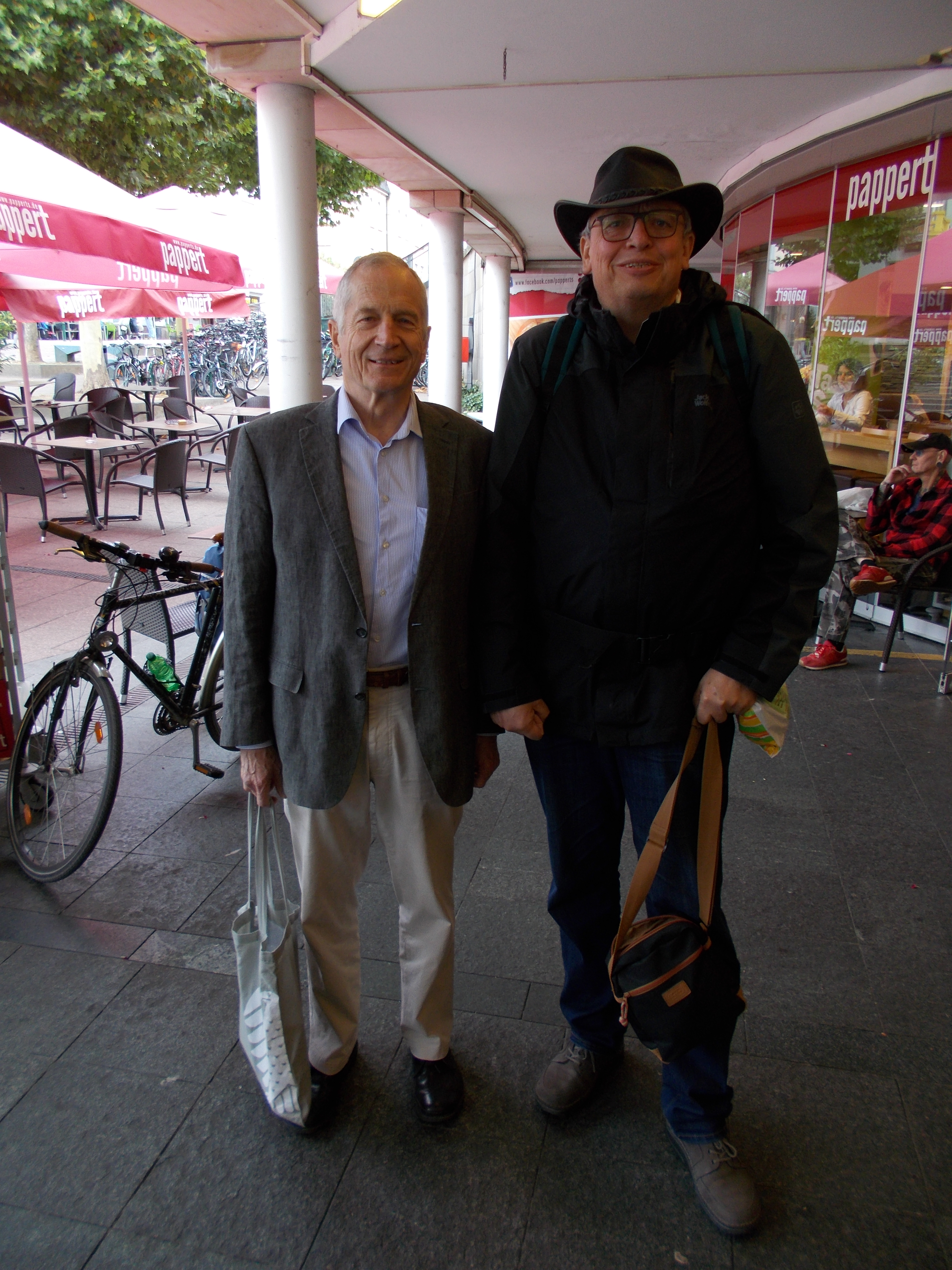 Auf den Weg nach Berlin mit Martin Hohmann MdB, ein Mann des Volkes.